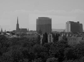 vienna at the danube river photo