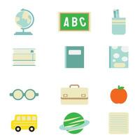 The education icon for school or study concept vector