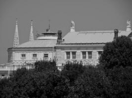 vienna at the danube river photo