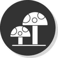 Mushrooms Vector Icon Design