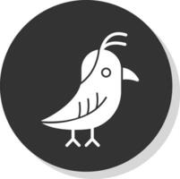 diseño de icono de vector de pájaro