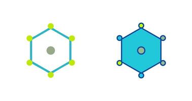 Unique Nodes Vector Icon