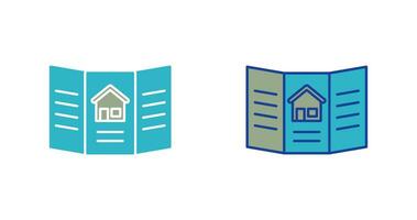 Brochure Vector Icon