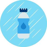 Water Bottle Vector Icon Design