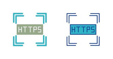 icono de vector de https