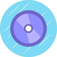 Compact Disk Vector Icon Design