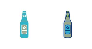 Beer Bottle Vector Icon