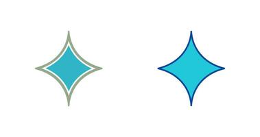 Unique Diamond Vector Icon