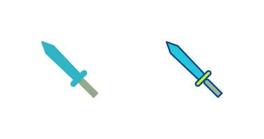 Unique Sword Vector Icon