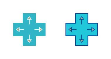 Unique Direction Keys Vector Icon