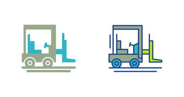 Forklift Vector Icon