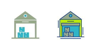 Warehouse Vector Icon