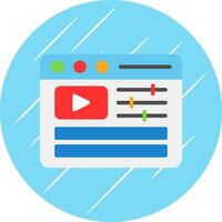 Video Editing Vector Icon Design