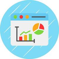 Bar Chart Vector Icon Design