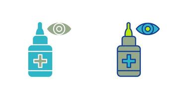 Eye Drop Vector Icon