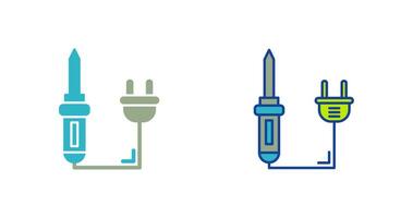 Soldering Iron Vector Icon