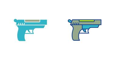 icono de vector de pistola