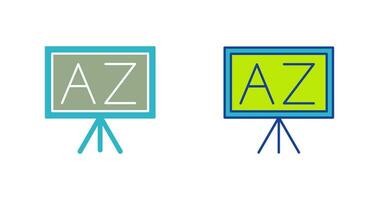 From A To Z Vector Icon