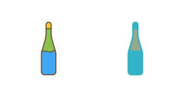 Champagne Bottle Vector Icon