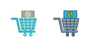 Shopping Tax Vector Icon