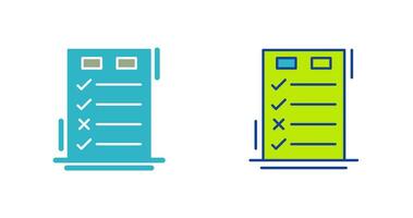 Today to Done CheckList Vector Icon