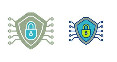 Cyber Security Vector Icon