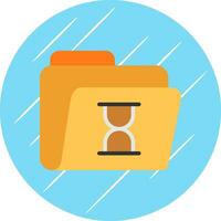 Hourglass Vector Icon Design