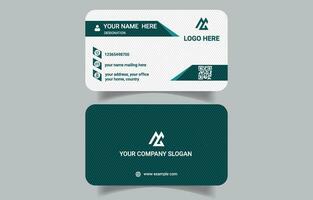 Modern luxury  professional business card design template vector