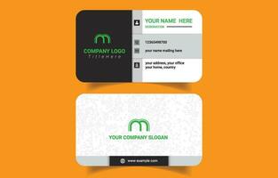 Stylish  creative modern business card template vector