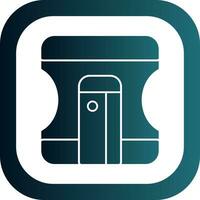 Pencil Sharpener Vector Icon Design