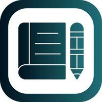 Notebook Vector Icon Design