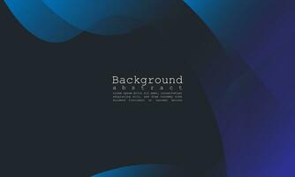 Blue abstract background gradient liquid wave with copy space for text. Vector Illustration. eps 10
