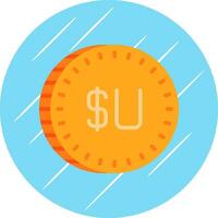 Uruguayan peso Vector Icon Design