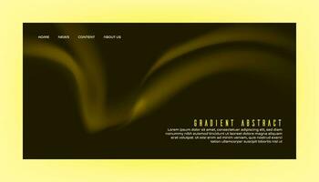 Abstract color gradient modern blurred background and film grain texture template with an elegant vector