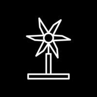 Wind Turbine Vector Icon Design