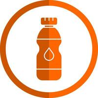 Water Bottle Vector Icon Design