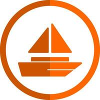 Sailing Vector Icon Design