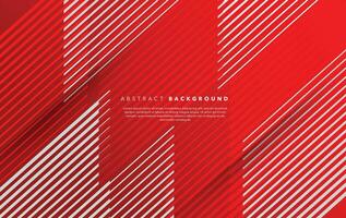 modern red and white abstract background design template vector