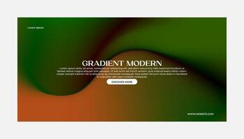 Abstract color gradient modern blurred background and film grain texture template with an elegant vector