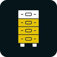 Drawer Vector Icon Design