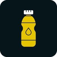 Water Bottle Vector Icon Design