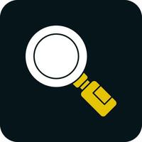 Magnifying Glass Vector Icon Design