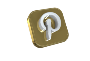 logotyp ikon 3d social media i modern png