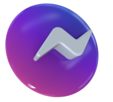 Logo Symbol 3d Sozial Medien im modern png