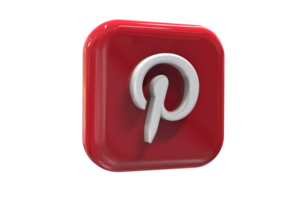 logotyp ikon 3d social media i modern png