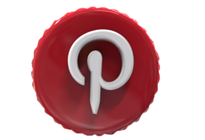 logotyp ikon 3d social media i modern png