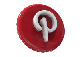 logo icon 3d social media in modern png