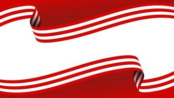 abstract waving flag background with copy space area vector