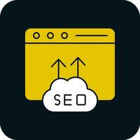 diseño de icono de vector de seo