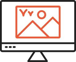 Monitor Vector Icon